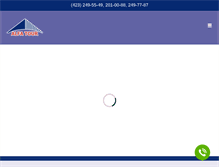 Tablet Screenshot of alfa-tour.com